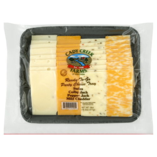 Cady Creek Farms Party Cheese Tray, Variety