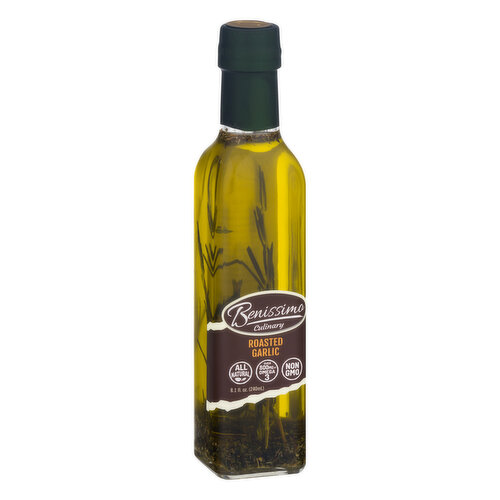 Benissimo Culinary Oil, Roasted Garlic