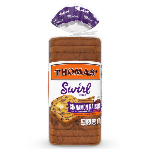 Thomas' Cinnamon Raisin Sliced Bread