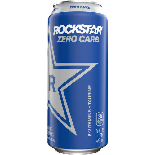 Energy drink - Rockstar - 473ml, 16 fl oz