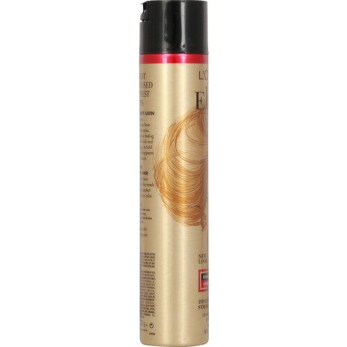 Loreal Elnett Satin Hairspray, Extra Strong Hold, Color-Treated Hair - 11 oz