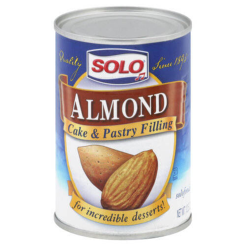 Solo Cake and Pastry Filling, Almond