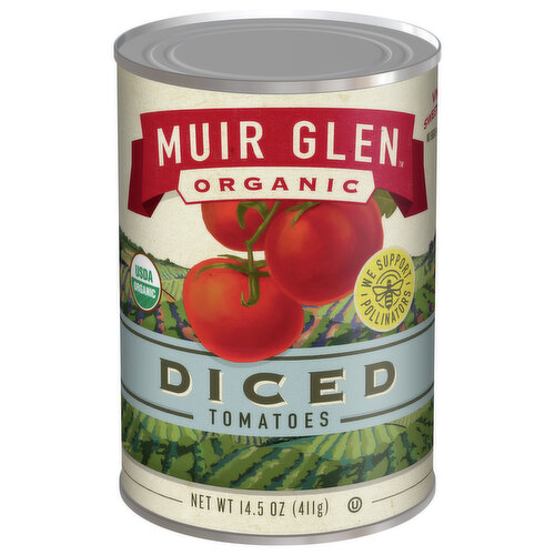 Muir Glen Organic Tomatoes, Diced