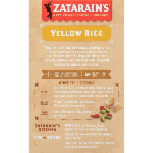 Zatarain's - Zatarain's, Side Dish - Chicken Rice Mix Side Dish