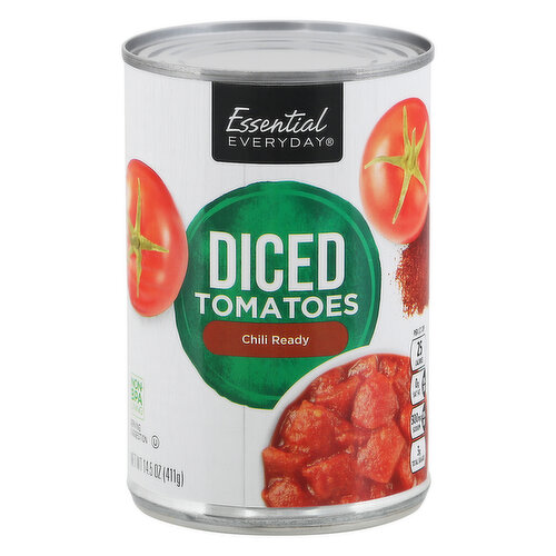 Essential Everyday Tomatoes, Chili Ready, Diced