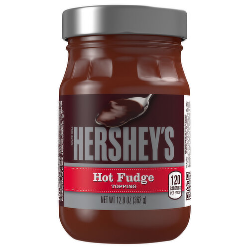 HERSHEY'S HERSHEY'S Hot Fudge Dessert Sauce, Baking Topping Jar, 12.8 oz