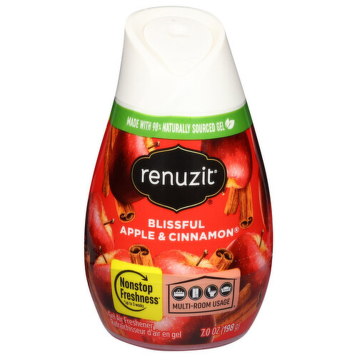 Renuzit Gel Air Freshener, Apple & Cinnamon