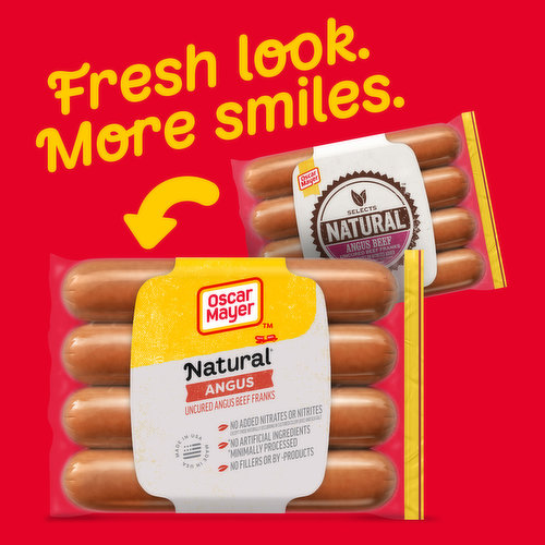 Oscar Mayer Natural Turkey Franks Hot Dogs, 8 Ct Pack 