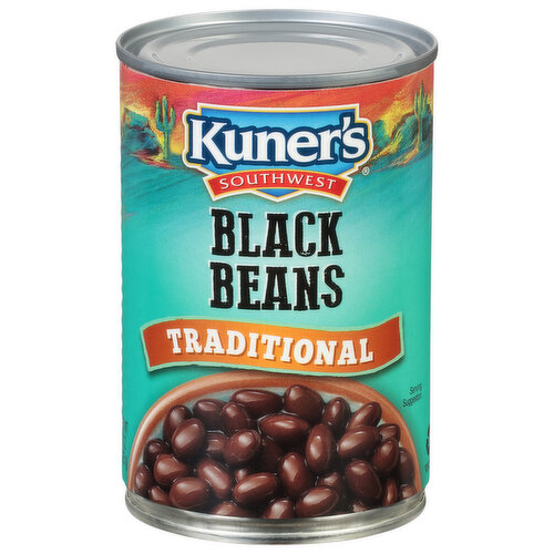 Kuner's Southwest Black Beans, Traditional