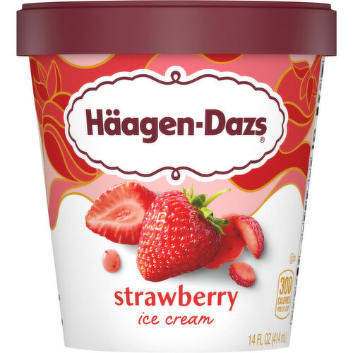 Haagen-Dazs Ice Cream, Strawberry