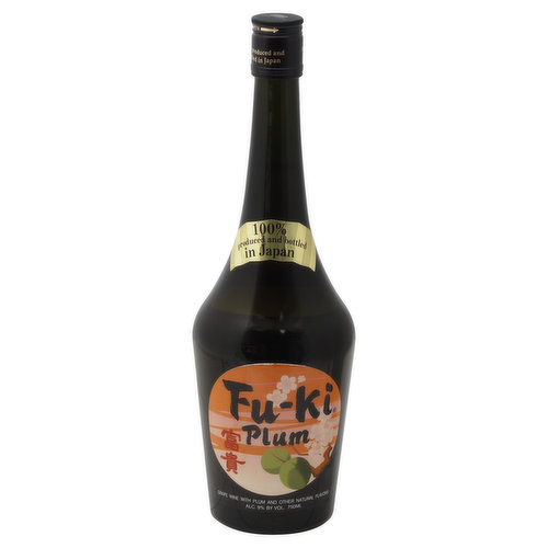 Fu-ki Grape Wine, with Plum
