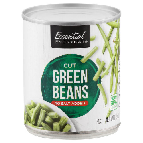 Essential Everyday Green Beans, Cut, No Salt Added