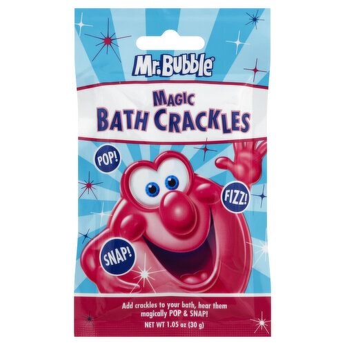 Mr. Bubble Bath Crackles, Magic