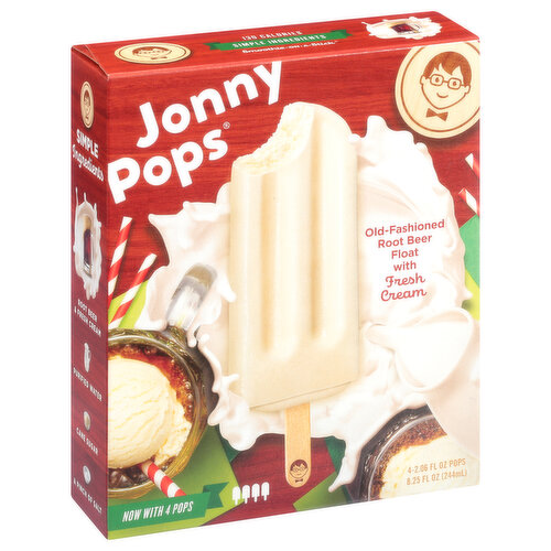 JonnyPops Pops, Old-Fashioned Root Beer Float