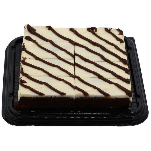 Cub Bakery Cream Cheese Iced Brownies, 8 Count