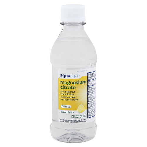 Equaline Magnesium Citrate, Lemon Flavor