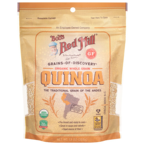 Bob's Red Mill Quinoa, Organic, Whole Grain