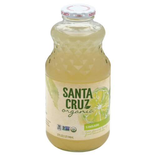 Santa Cruz Organic Flavored Beverage, Limeade