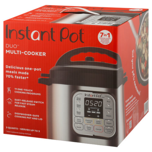  Instant Pot Duo Mini 7-in-1 Electric Pressure Cooker