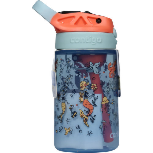 Contigo Kids Water Bottle, 14 oz with Autospout Technology Spill