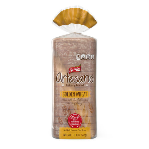 Sara Lee Artesano Golden Wheat Whole Wheat Bread