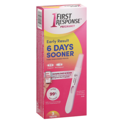 First Response Pregnancy Test, Early Result