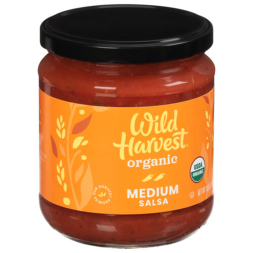 Wild Harvest Salsa, Organic, Medium