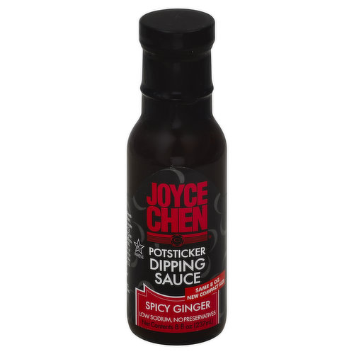 Joyce Chen Dipping Sauce, Potsticker, Spicy Ginger