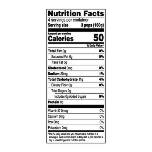 Kemps Pop Jr.'s No Sugar Added Pops