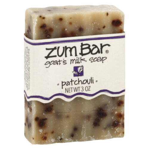 Zum Bar Soap, Goat's Milk, Patchouli