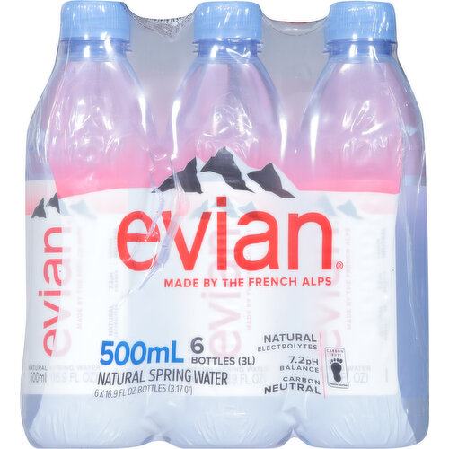Evian Water, Natural Spring