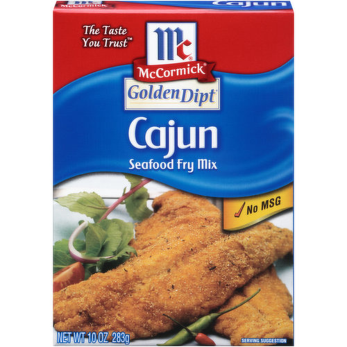 McCormick Golden Dipt Cajun Style Seafood Fry Mix