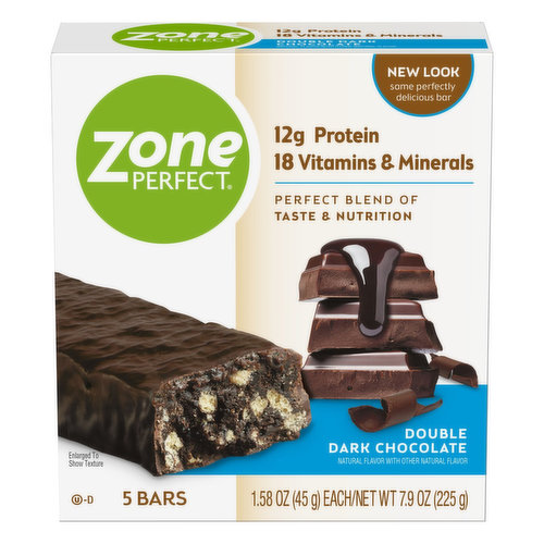 Zone Perfect Double Dark Chocolate Protein Bars