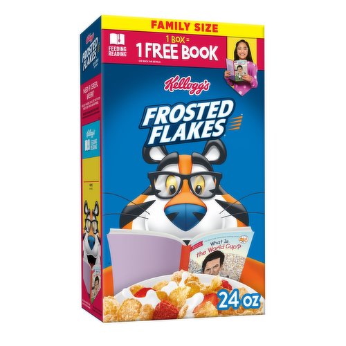 Frosted Flakes Cold Breakfast Cereal Original with Vanilla