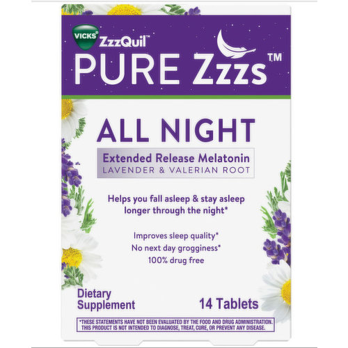 All Night Bi Layer Melatonin Sleep Aid