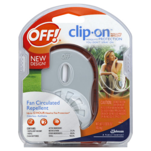 Off Clip-On Mosquito Repellent