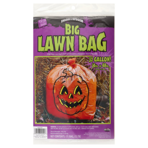 Fun World Lawn Bag, Big, 32 Gallon
