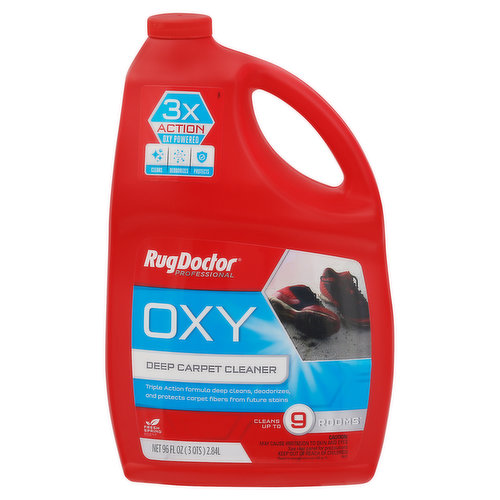 Rug Doctor Professional Deep Carpet Cleaner, Fresh Spring Scent, Oxy