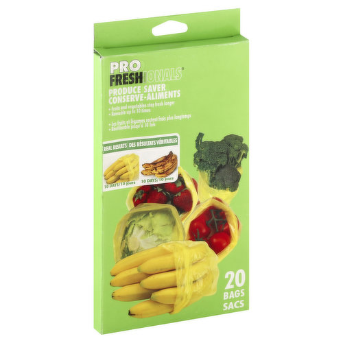 ProFreshionals Produce Saver Bags