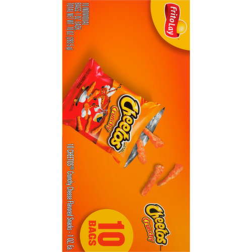 Cheetos Crunchy, 1oz Bags (10 Pack)