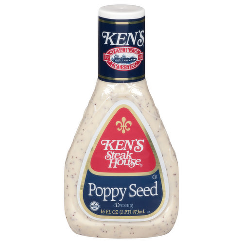 Ken's Steak House Dressing, Poppy Seed