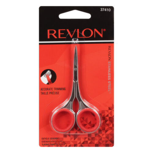 Revlon Cuticle Scissors, Stainless Steel