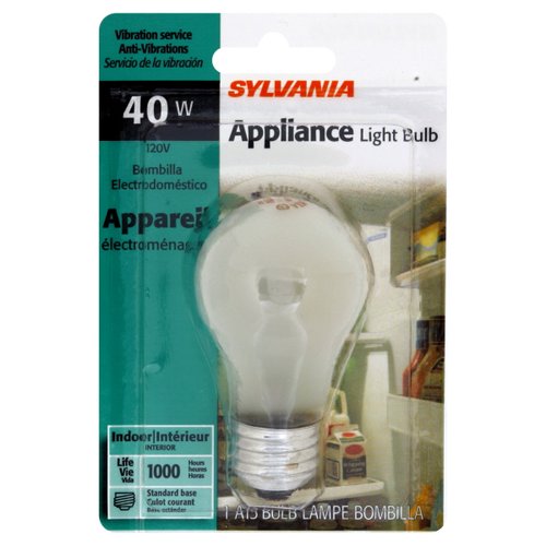 Sylvania 40w 120v Refrigerator Light Bulb