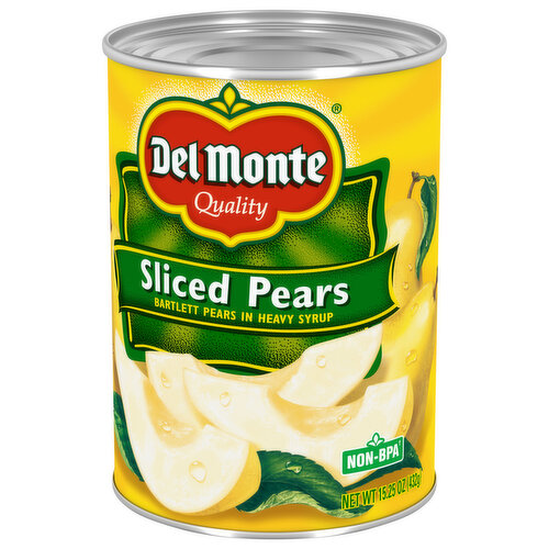 Del Monte Sliced Pears