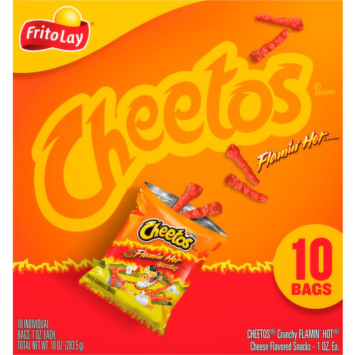 Cheetos Crunchy, 1oz Bags (10 Pack)