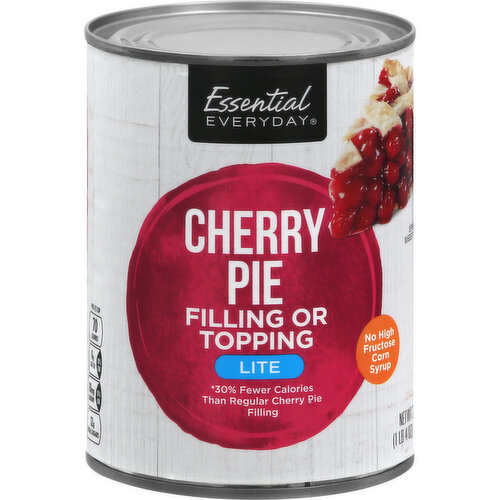 Essential Everyday Filling or Topping, Lite, Cherry Pie