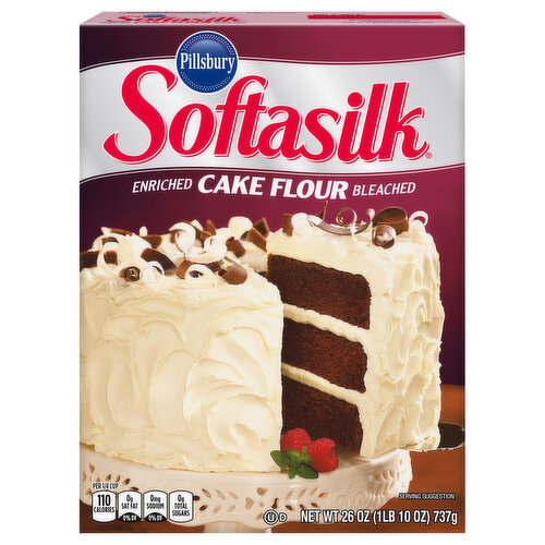 Pillsbury Softasilk Cake Flour, Enriched, Bleached