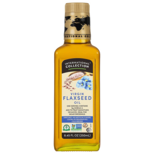 International Collection Flaxseed Oil, Virgin