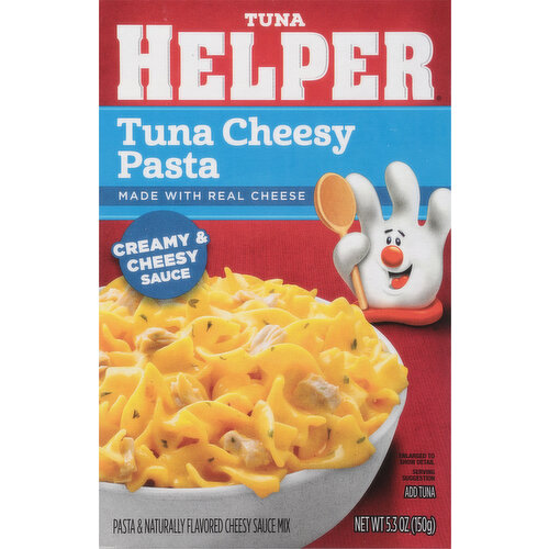 Tuna Helper Tuna Cheesy Pasta, Creamy & Cheesy Sauce