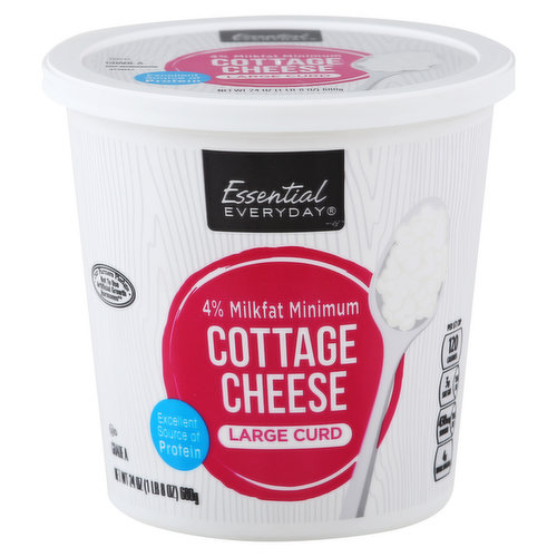 Essential Everyday Cottage Cheese, Large Curd